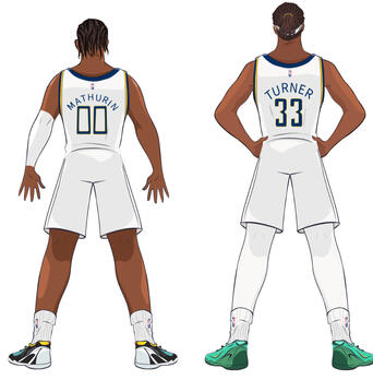 Indiana Pacers illustrations